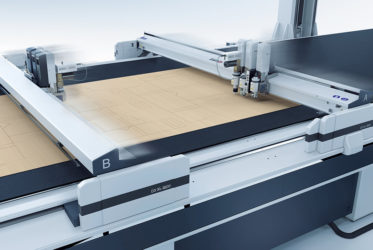 Die cut packaging on Zund D3 flatbed cutter