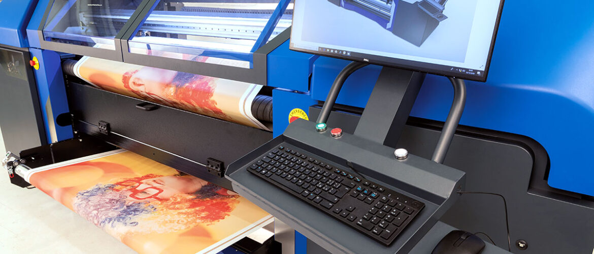 ATPColor OnPaper 1900 direct textile printer with jumbo roll winding system