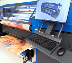 ATPColor OnPaper 1900 direct textile printer with jumbo roll winding system