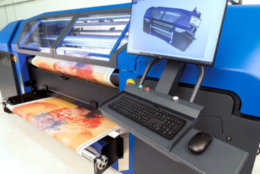 ATPColor OnPaper 1900 direct textile printer with jumbo roll winding system