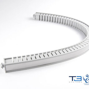 T3 Systems Flexi-Tube allows for custom curves