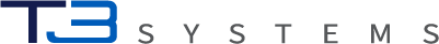 t3 systems small horizontal logo