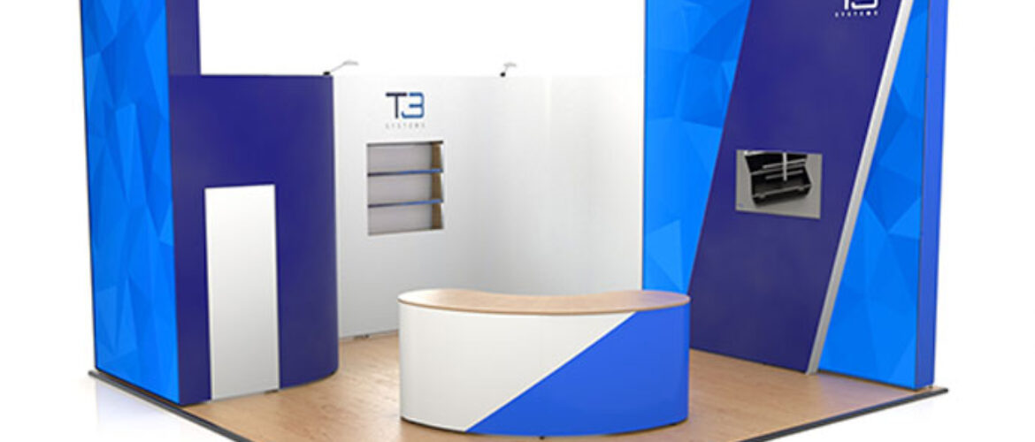 T3 Systems Booth Rendering