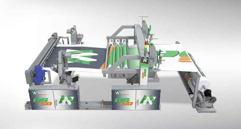 Miller Weldmaster HG50 Automated Banner Finishing