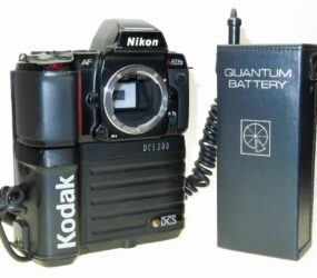 The cutting edge Kodak DCS 200 digital camera back