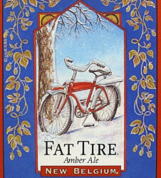 The original New Belgium Fat Tire Ale